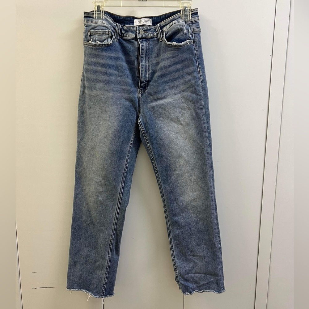 Like New Nectar Los Angeles Premium Denim Straight Leg Jeans with Pockets